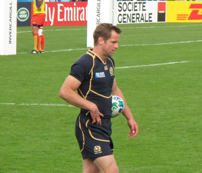 Chris Paterson - (c) Scottish Rugby Blog