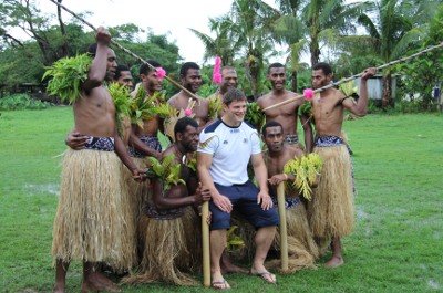 Ross Ford in Fiji - pic courtesy SRU