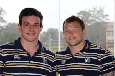 Matt Scott & Ryan Grant - pic courtesy SRU