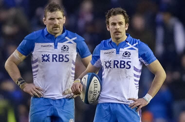 John Barclay and Ruaridh Jackson - pic © Al Ross