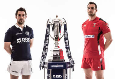 Greig Laidlaw and Sam Warburton