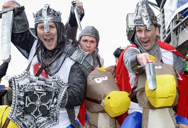 England Fans - pic © Al Ross