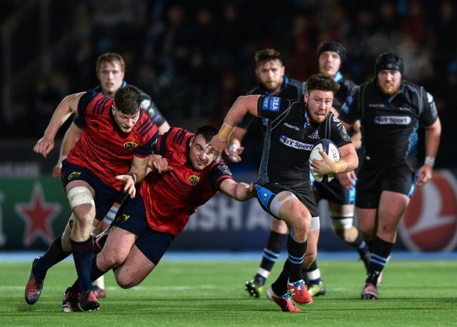 Ali Price on the attack