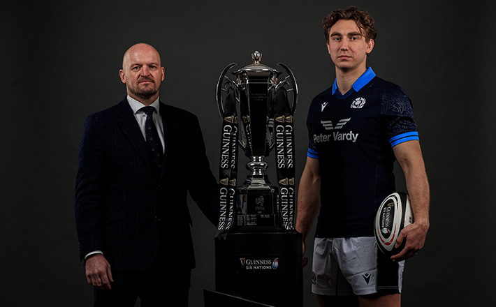 Gregor Townsend and Jamie Ritchie