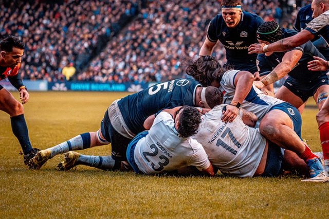 Sam Skinner's Try That Wasn't - pic © Peter Watt/N50 Sports