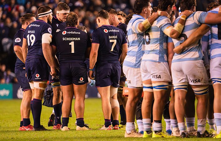 Scotland vs Argentina - pic © Peter Watt